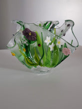 Load image into Gallery viewer, Fused Glass Candle Holder
