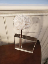 Load image into Gallery viewer, 5&quot; x 5&quot; x 1.2&quot; Lead-Free Crystal Block Bud Vase
